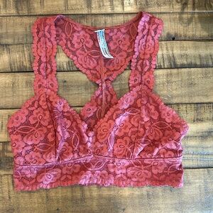 EUC, Intimately Free People Racerback Lace Bralette, size S/P,